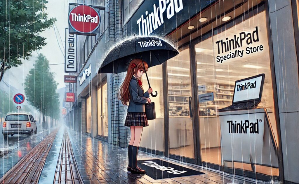 梅雨入りとThinkPad